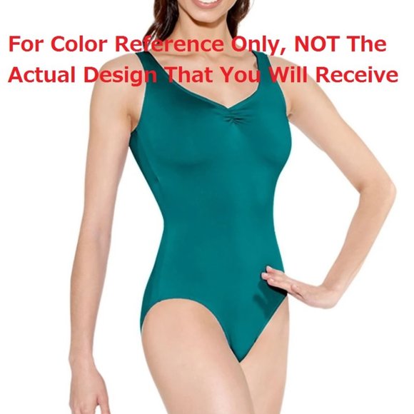 NWT So Dance Adult Women Leotard Trop Green S L XL - Picture 5 of 5